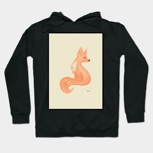 Watercolor Fox Hoodie